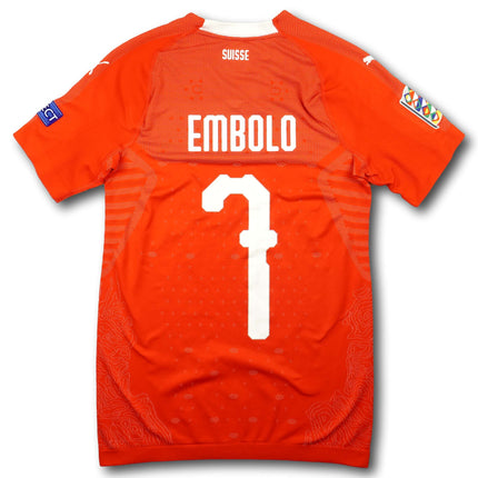 Schweiz 2018 Trikot heim Player Specs - EMBOLO #7 - 8/10 - [M]