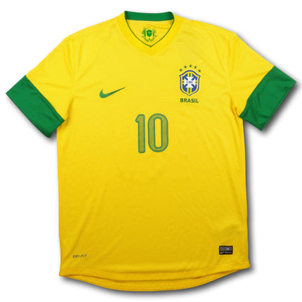 Brasilien 2012 Trikot heim - #10 - 7/10 - [M]
