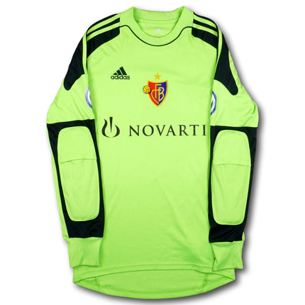 FC Basel 2013-14 Trikot torhüter Player Specs Meistersaison - L/S - SOMMER #1 - 6/10 - [S]