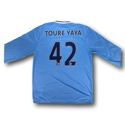 Manchester City 2013-14 heim Nike L Toure Yaya #42