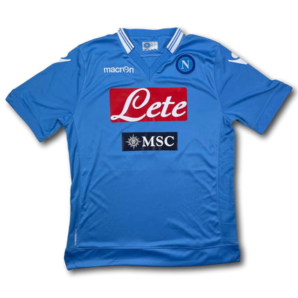 SSC Napoli 2013-14 heim Macron M DZEMAILI #20