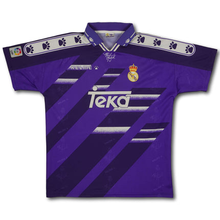 Real Madrid 1994-96 auswärts M ZAMORANO #9 vintage Kelme