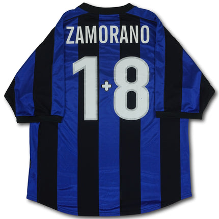 Inter Mailand 1999-00 heim XL ZAMORANO #18 vintage Nike