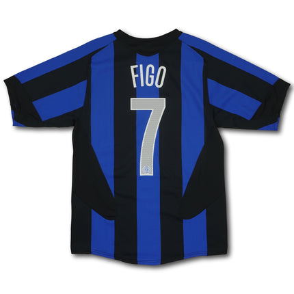 Inter Mailand 2005-06 heim S FIGO #7 Nike