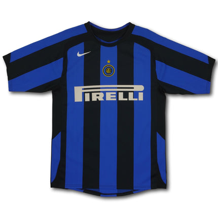 Inter Mailand 2005-06 heim S FIGO #7 Nike