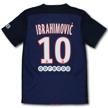 Paris Saint-Germain 2015-16 heim S IBRAHIMOVIC #10 Nike