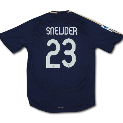 Real Madrid 2007-08 auswärts XL SNEIJDER #23 matchworn adidas