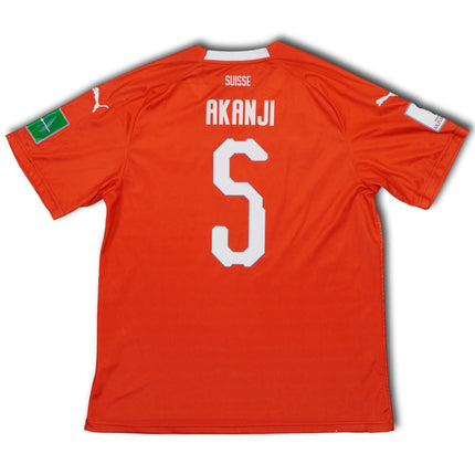 Schweiz 2018 heim XL akanji #5 Puma