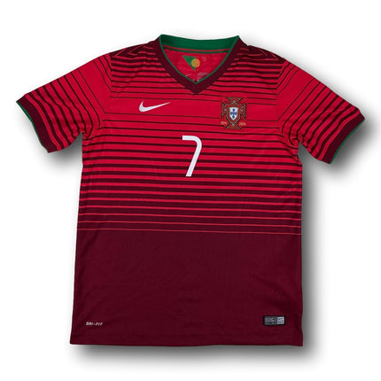 Portugal 2014-16 Heim Nike Kinder XL (176) RONALDO #7