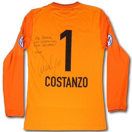 FC Basel 2009-10 torhüter L COSTANZO #1 signiert Nike