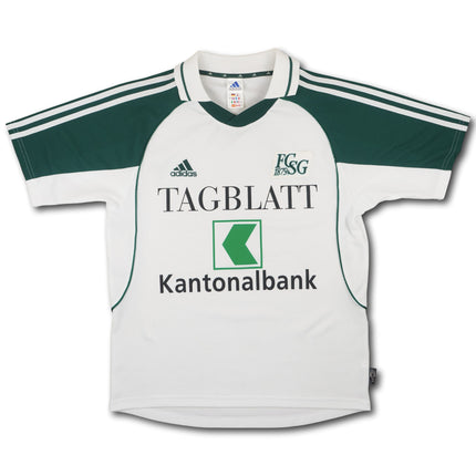 FC St. Gallen 2000-01 heim S vintage adidas