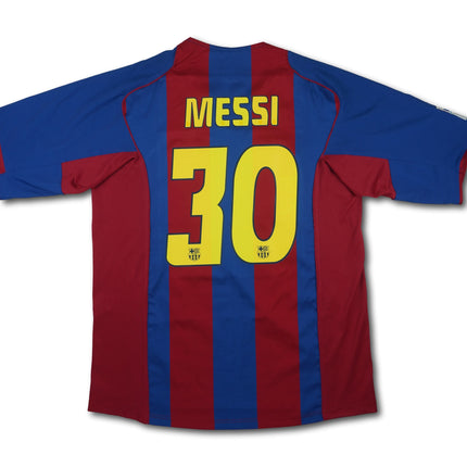 FC Barcelona 2004-05 heim XL MESSI vintage Nike