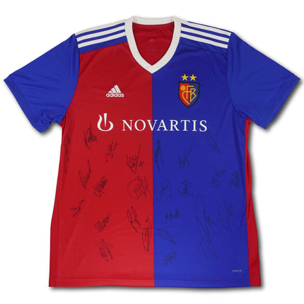 FC Basel 2019-19 heim XL signiert adidas