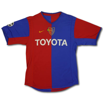 FC Basel 2002-04 heim L M.YAKIN #15 vintage Nike