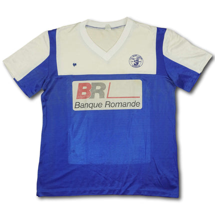 FC Saint-Jean Geneve ca 1980 heim XL #4 vintage Le Coq Sportif