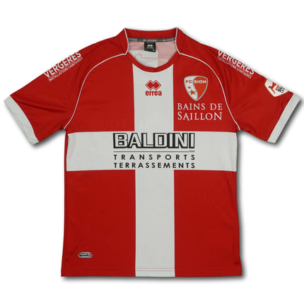 FC Sion 2012-13 heim M GATTUSO #8 Errea