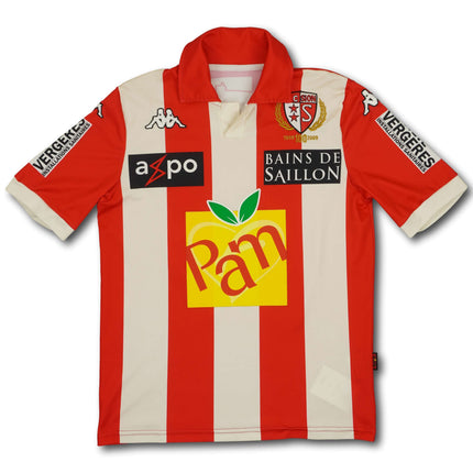 FC Sion 2009-10 heim S MPENAZ #25 signiert Kappa