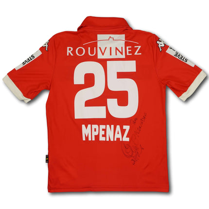FC Sion 2009-10 heim S MPENAZ #25 signiert Kappa