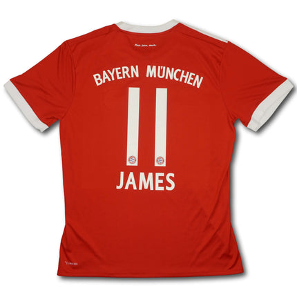 FC Bayern München 2017-18 heim M JAMES #11 adidas