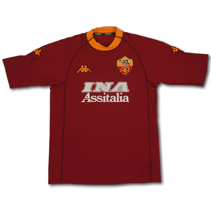 AS Roma 2002-03 heim S vintage Kappa