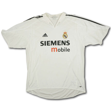 Real Madrid 2004-05 heim XL ROBINHO #10 vintage adidas
