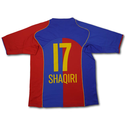 FC Basel 2004-06 heim XL SHAQIRI #17 vintage Nike