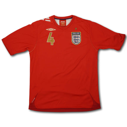 England 2006 auswärts L GERRARD #4 Umbro