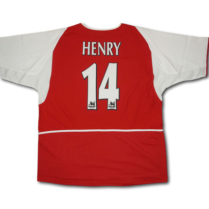 FC Arsenal 2002-04 heim 2XL HENRY #14 vintage Nike