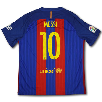 FC Barcelona 2016-17 heim XL MESSI #10 Nike