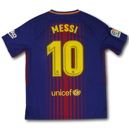FC Barcelona 2017-18 heim XL MESSI #10 Nike