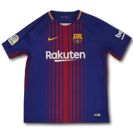 FC Barcelona 2017-18 heim XL MESSI #10 Nike