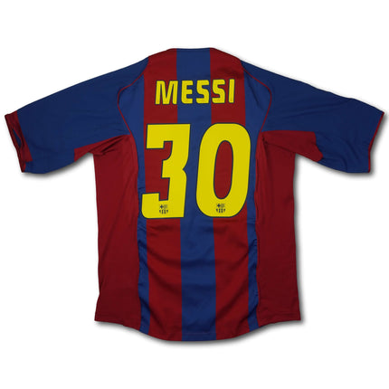 FC Barcelona 2004-05 heim M MESSI #30 vintage Nike
