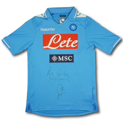 SSC Napoli 2011-12 heim L INLER #88 Macron