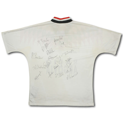 FC Aarau 1994-95 heim L signiert vintage adidas