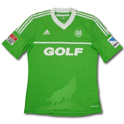 VfL Wolfsburg 2012-13 heim L RODRIGUEZ #34 signiert matchworn adidas