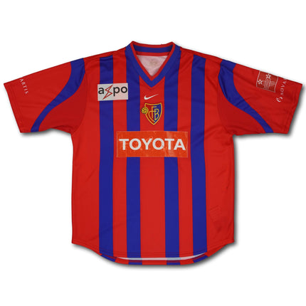 FC Basel 2001-02 heim L TUM #11 vintage Nike