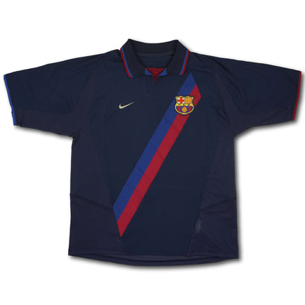 FC Barcelona 2002-03 auswärts L SAVIOLA #7 Nike