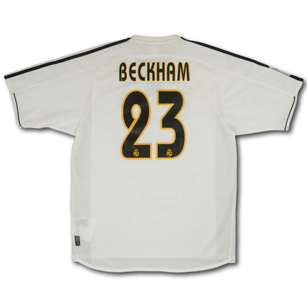 Real Madrid 2003-04 heim M BECKHAM #23 vintage adidas