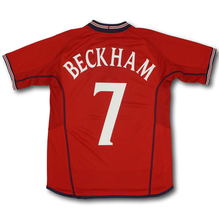 England 2002-04 Trikot auswärts   - BECKHAM #7 - [M]