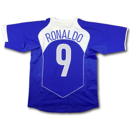 Brasilien 2004 Trikot auswärts - RONALDO #9 - 9/10 - [M]