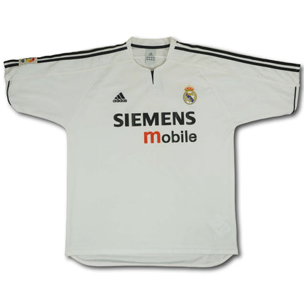 Real Madrid 2003-04 heim XL ZIDANE #5 vintage adidas