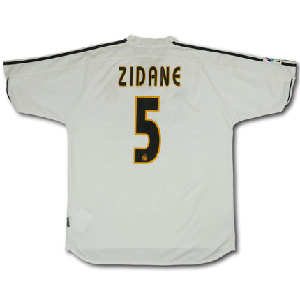 Real Madrid 2003-04 heim XL ZIDANE #5 vintage adidas