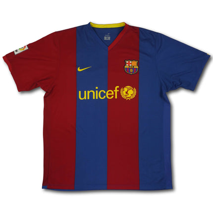 FC Barcelona 2006-07 heim XL RONALDINHO #10 Nike