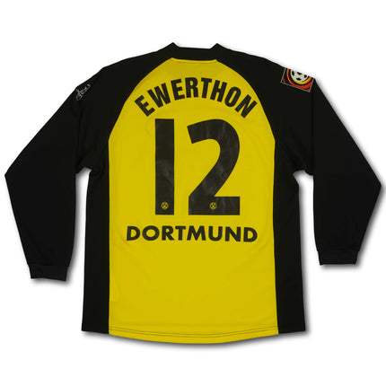 Borussia Dortmund 2001-02 heim M EWERTHON #12 vintage Goool