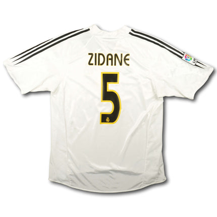 Real Madrid 2004-05 Trikot heim - ZIDANE #5 - 7/10 - [L]