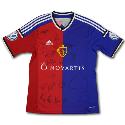 FC Basel 2014-15 heim M KAKITANI #14 signiert adidas