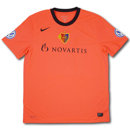 FC Basel 2011-12 auswärts XL signiert Nike