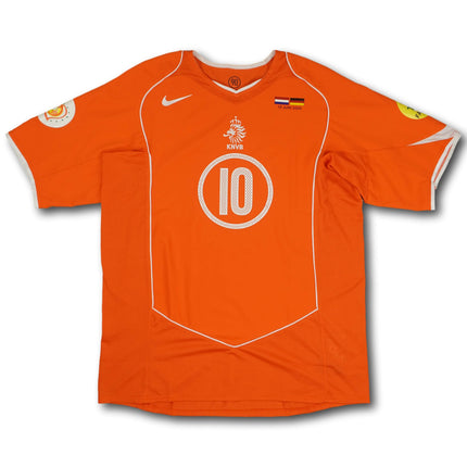 Niederlande 2004 Trikot heim   - V. NISTELROOY #10 - [L]