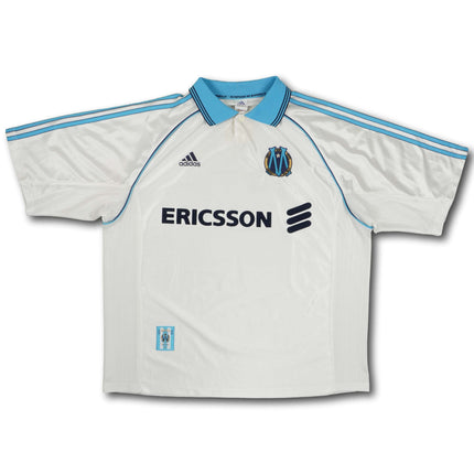 Olympique Marseille 1998-99 Trikot heim 100 Jahre Jubiläum  - 7/10 - [XL]