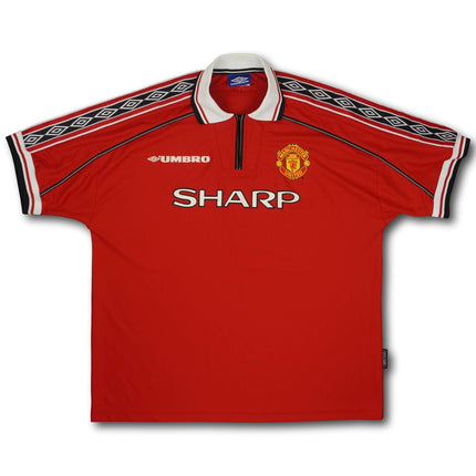 Manchester United 1998-00 Trikot heim   - BECKHAM #7 - [XXL]